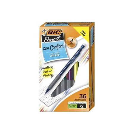 Bic Pencil, Mech, 0.7Mm, #2, 36PK BICMPG36BK